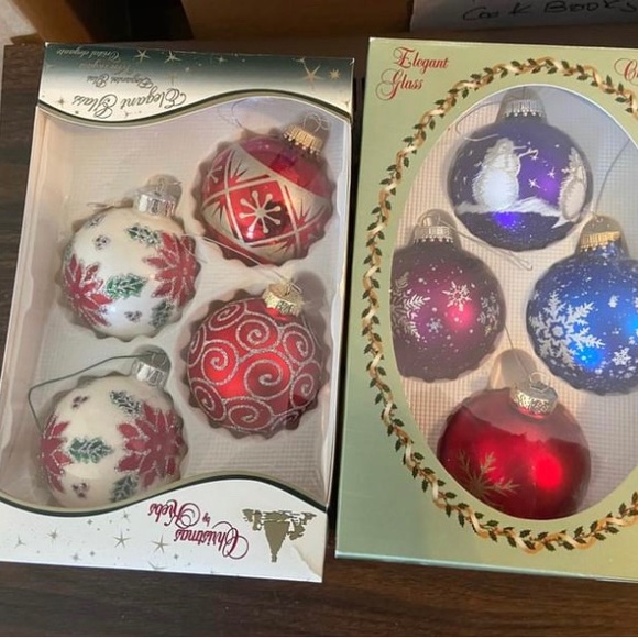 Vintage kerbs Christmas bulbs-hand made - Picture 1 of 1